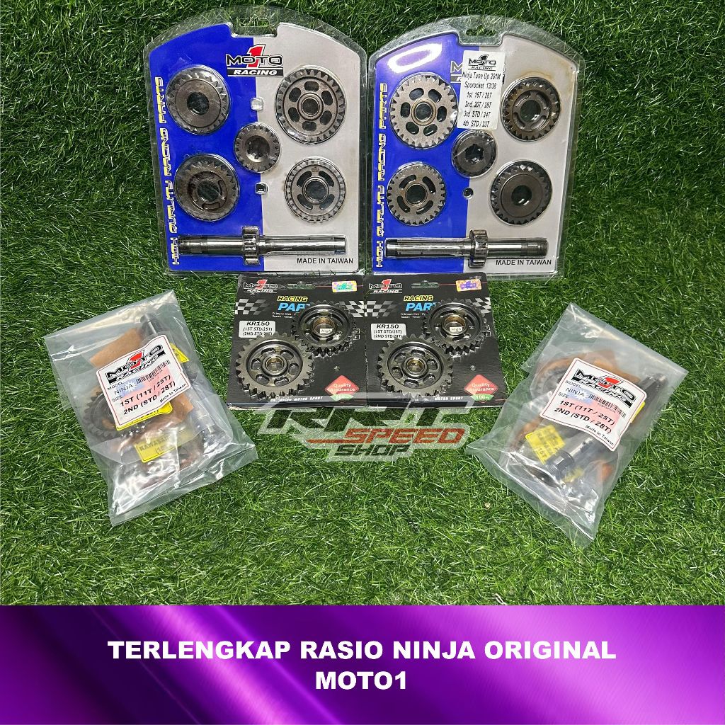 RRT RASIO NINJA 155 TUNE UP / FFA GIGI 1ST  GIGI 2ND ORIGINAL MOTO1