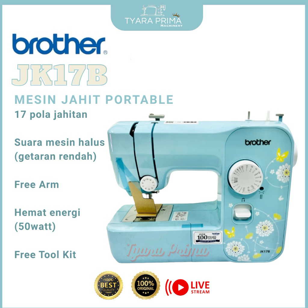 Mesin Jahit Portable Brother
