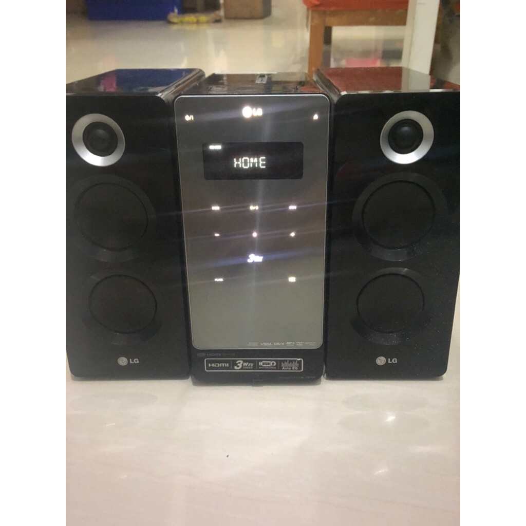 LG Mini Compo DVD Micro Hifi System FB 166