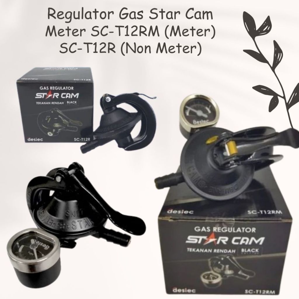 Starcam Gas Regulator Meter Anti Bocor LPG