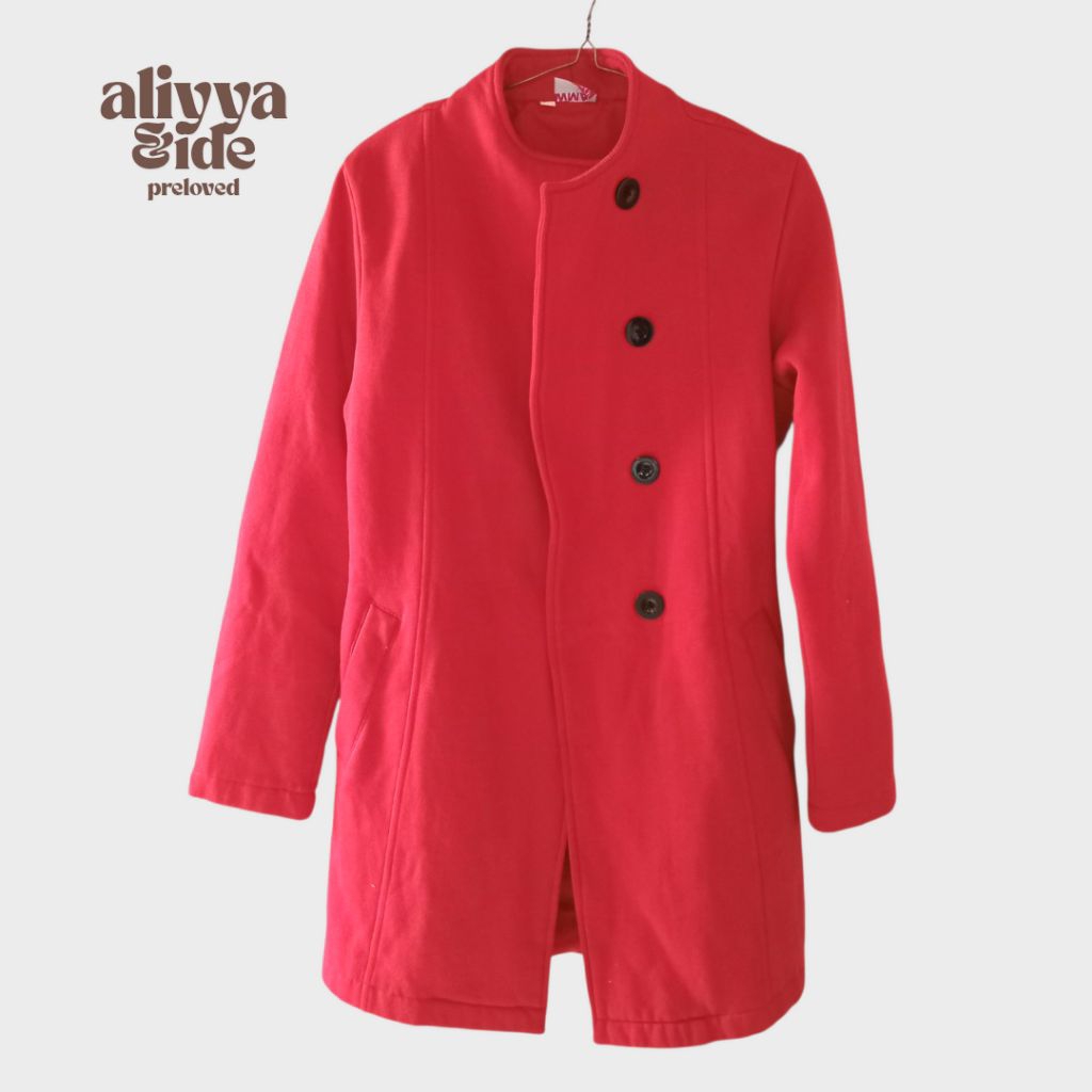 PRELOVED COAT / MANTEL / LONG MANTEL / JAKET TEBAL WANITA