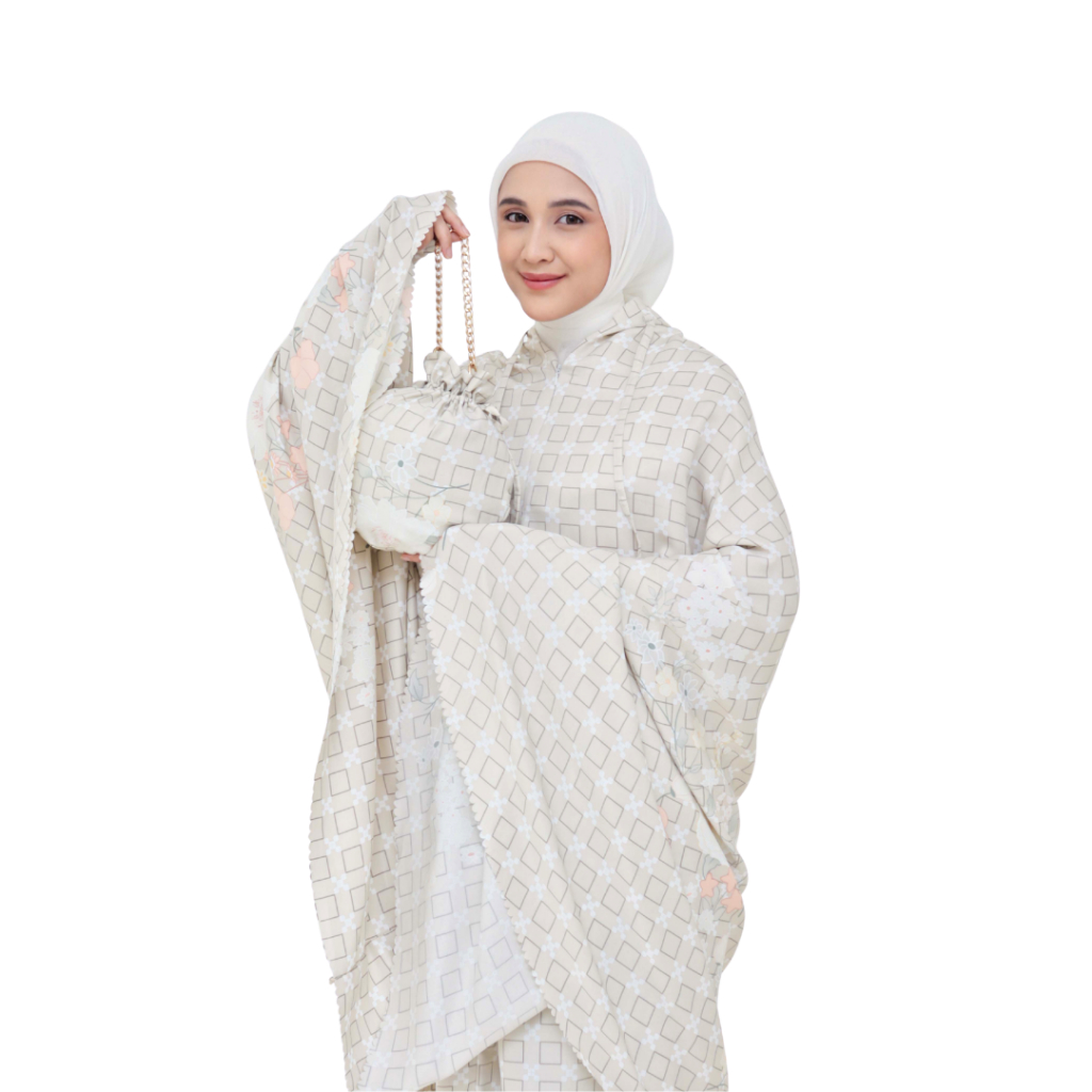 Rayna Prayer Set Mukena Dewasa Premium Tanpa Label - Arsy X Maula Hijab