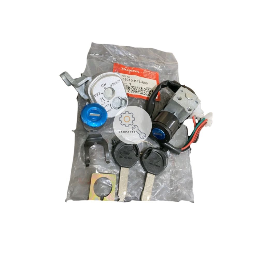 KUNCI KONTAK SUPRA FIT NEW / KUNCI KONTAK KTL / KEY SET SUPRA FIT NEW KTL