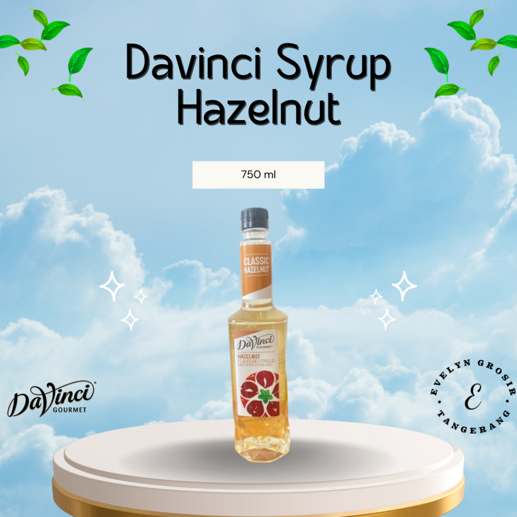 

Davinci Syrup Hazelnut 750ml - Rasa hazelnut