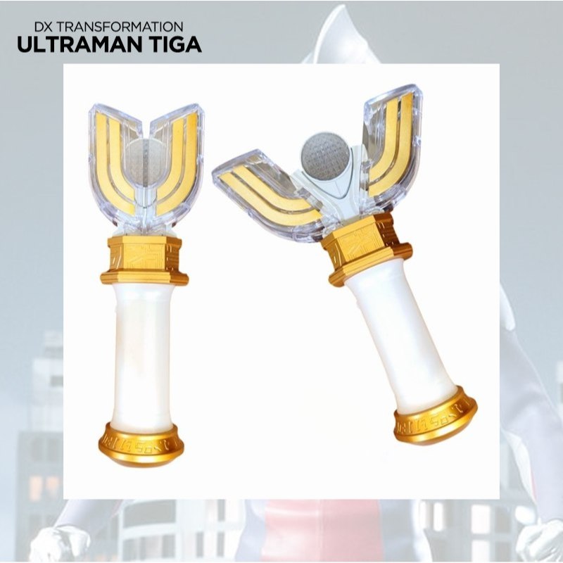 Mainan Anak Ultraman Tiga DX Transformation Device Set Sound Light – Alat Transformasi Ultraman Tiga