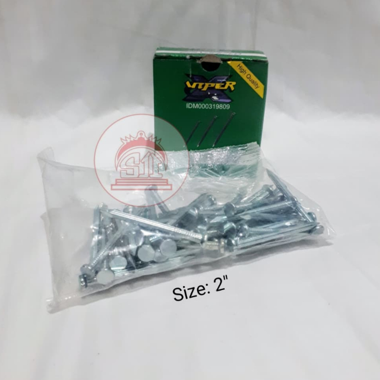 Paku Beton Viper 2 Inch – Paku Tembok Baja Kuat