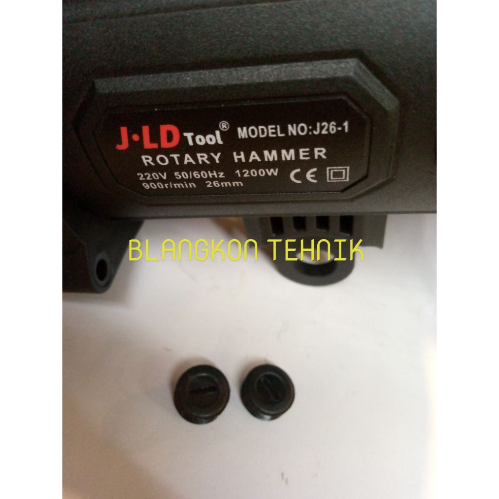 TUTUP CARBON BRUSH MESIN ROTARY HAMMER JLD J26-1