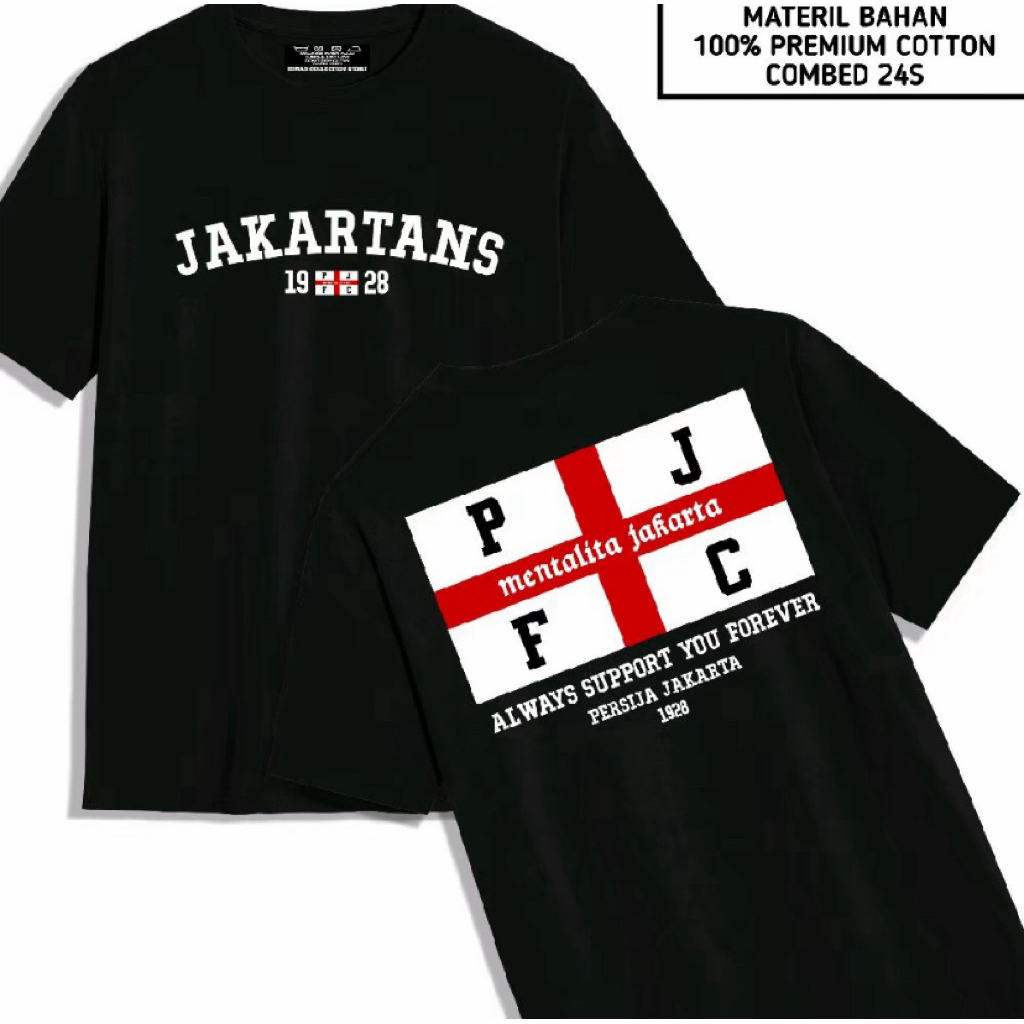 TSHIRT-KAOS JAKARTANS 1928 DTF PUTIH