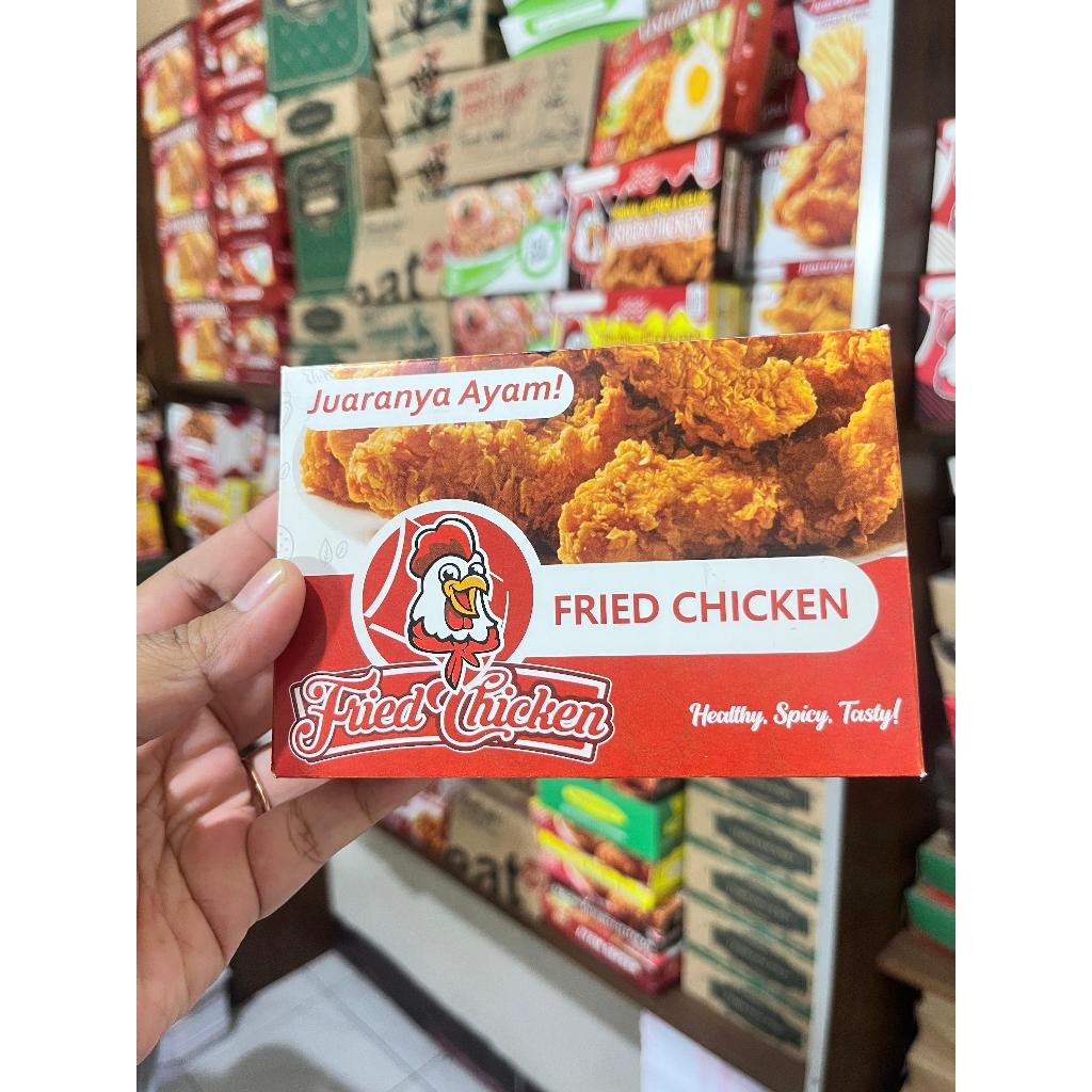 KFC 1 Size XS/ Box friedchicken /dus KFC S / XS/dus ayam aja /box ayam geprek/ paperluchbox /take aw