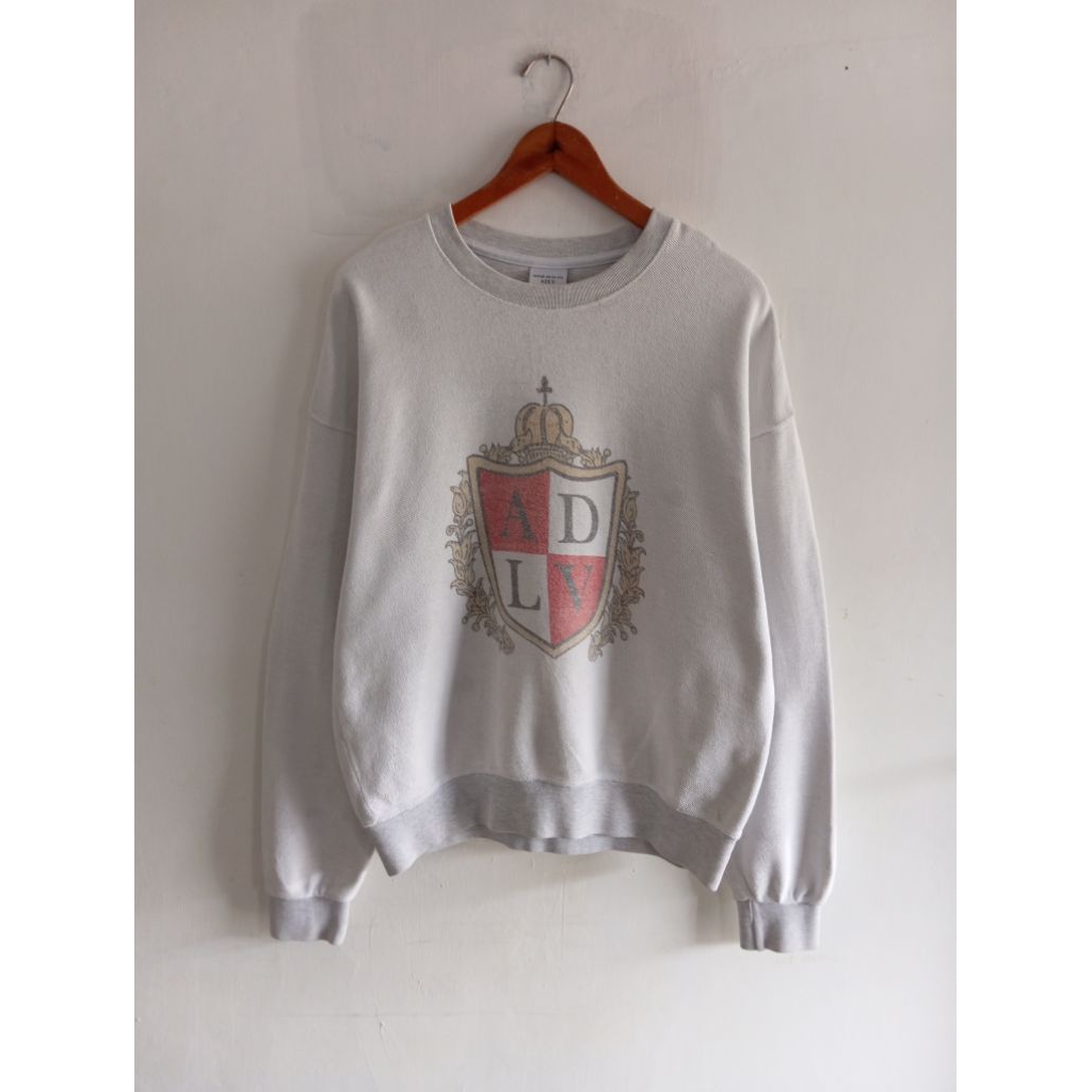 crewneck sweater sweatshirt ADLV acme de la vie logo inside out