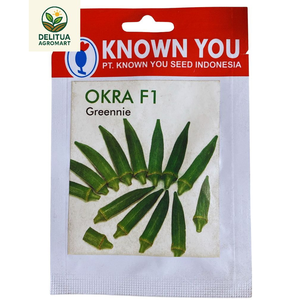 BENIH TANAMAN KNOWN YOU SEED OKRA F1 GREENNIE