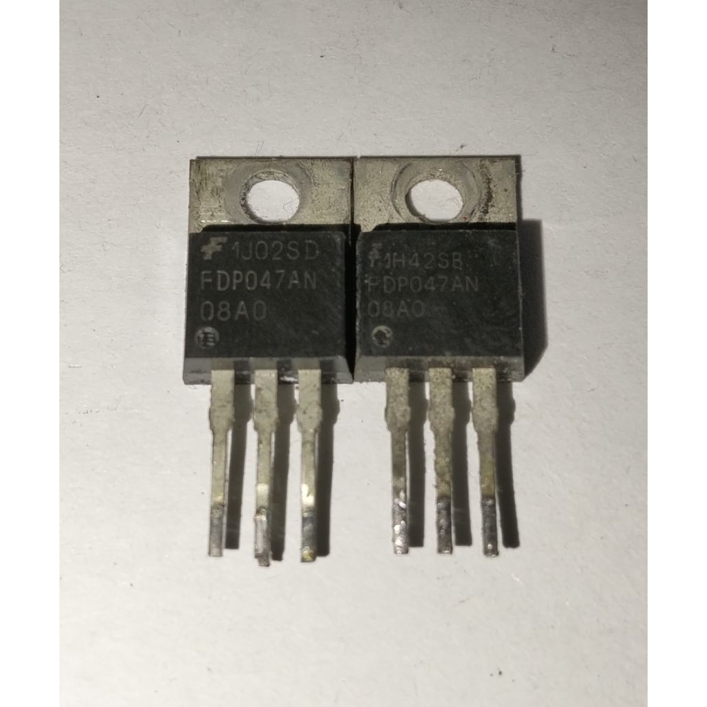MOSFET TRANSISTOR FDP047N08AD (75A80V) BEKAS ORIGINAL