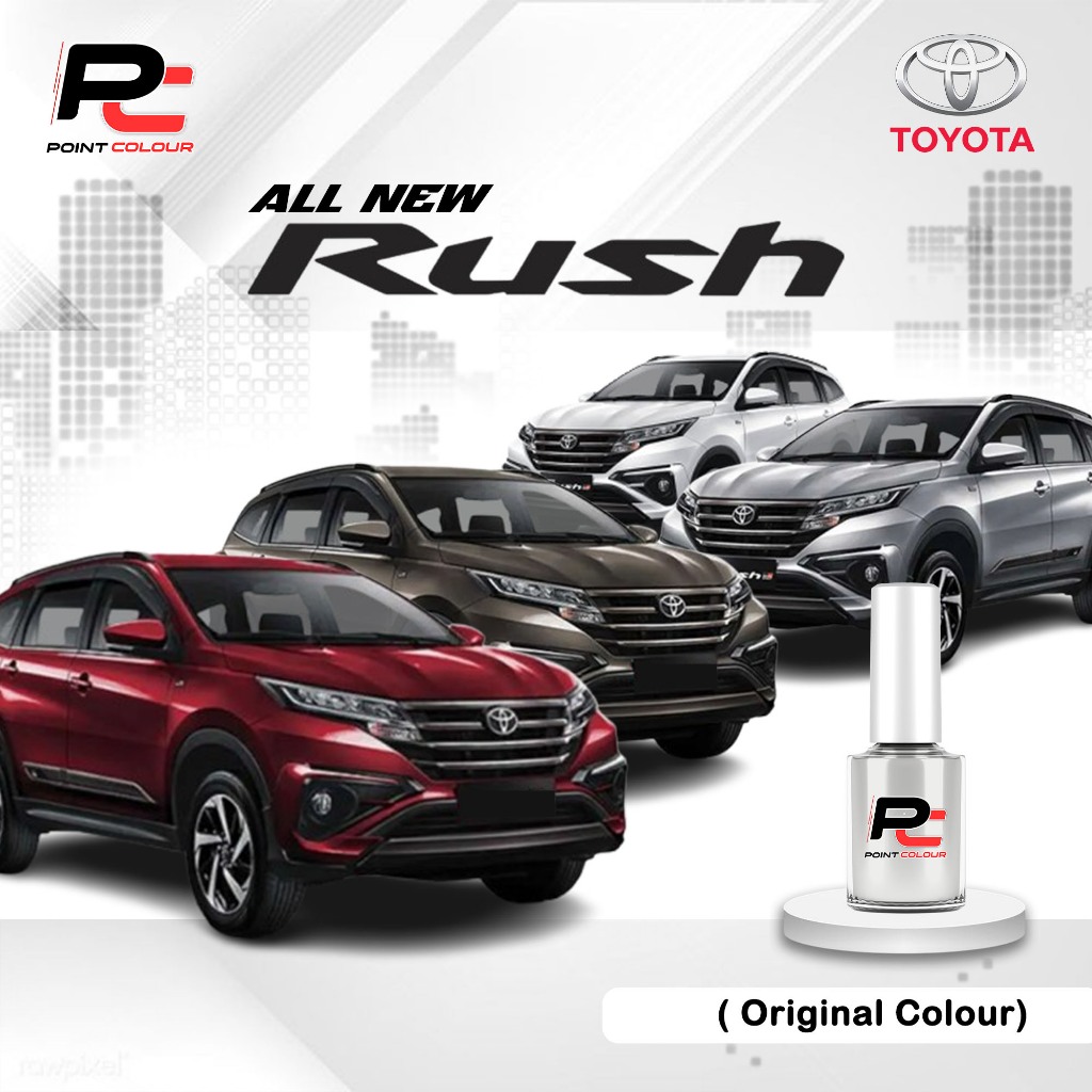 TOYOTA NEW RUSH - CAT OLES PENGHILANG BARET WARNA ORIGINAL