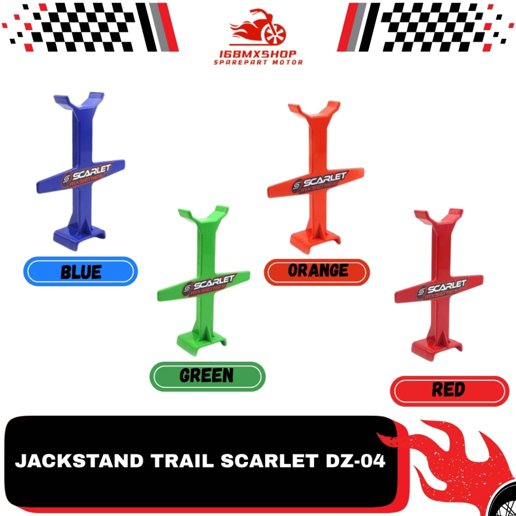 JACKSTAND TRAIL DZ - 04 " ORIGINAL SCARLET "