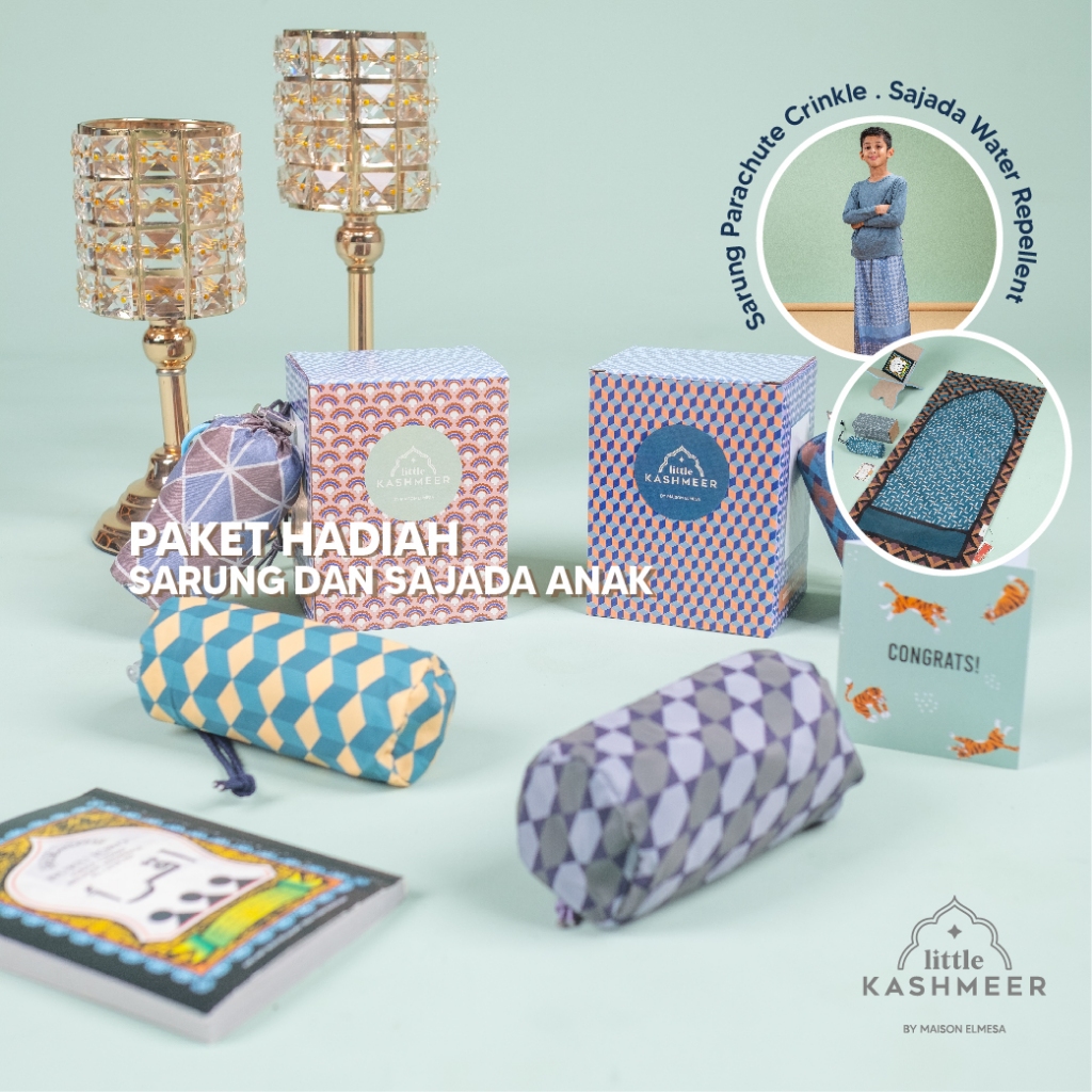 LITTLE KASHMEER PAKET HADIAH SARUNG ANAK