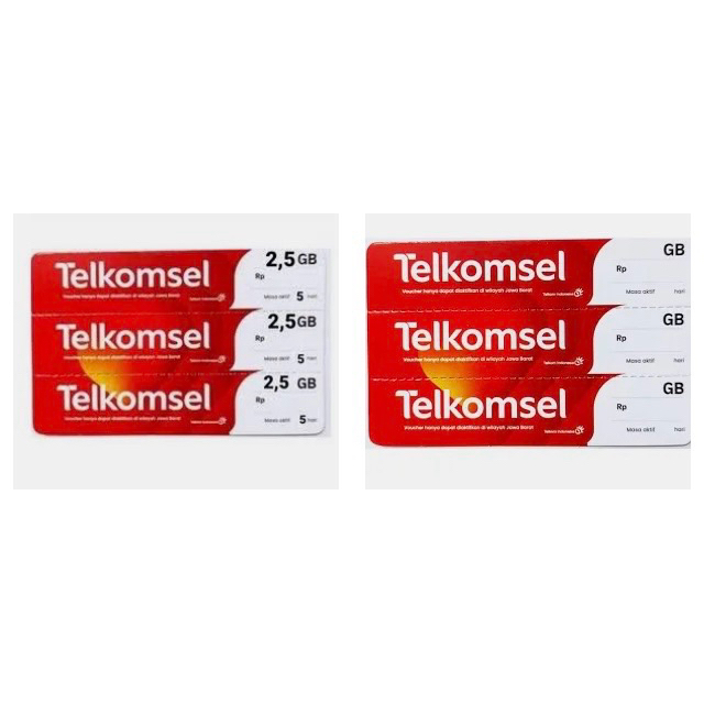 voucher telkomsel 2,5gb