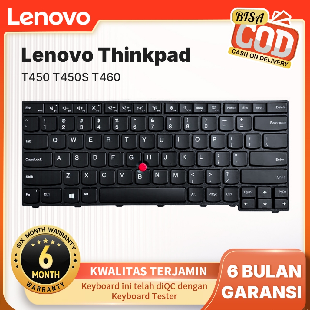 ORIGINAL Keyboard Laptop Lnvo ThinkPad T440, T440P, T460, T450, T450S, E431, E440