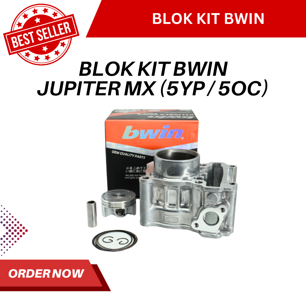 BLOK KIT / CYLINDER BLOK JUPITER MX (5YP / 5OC) BWIN
