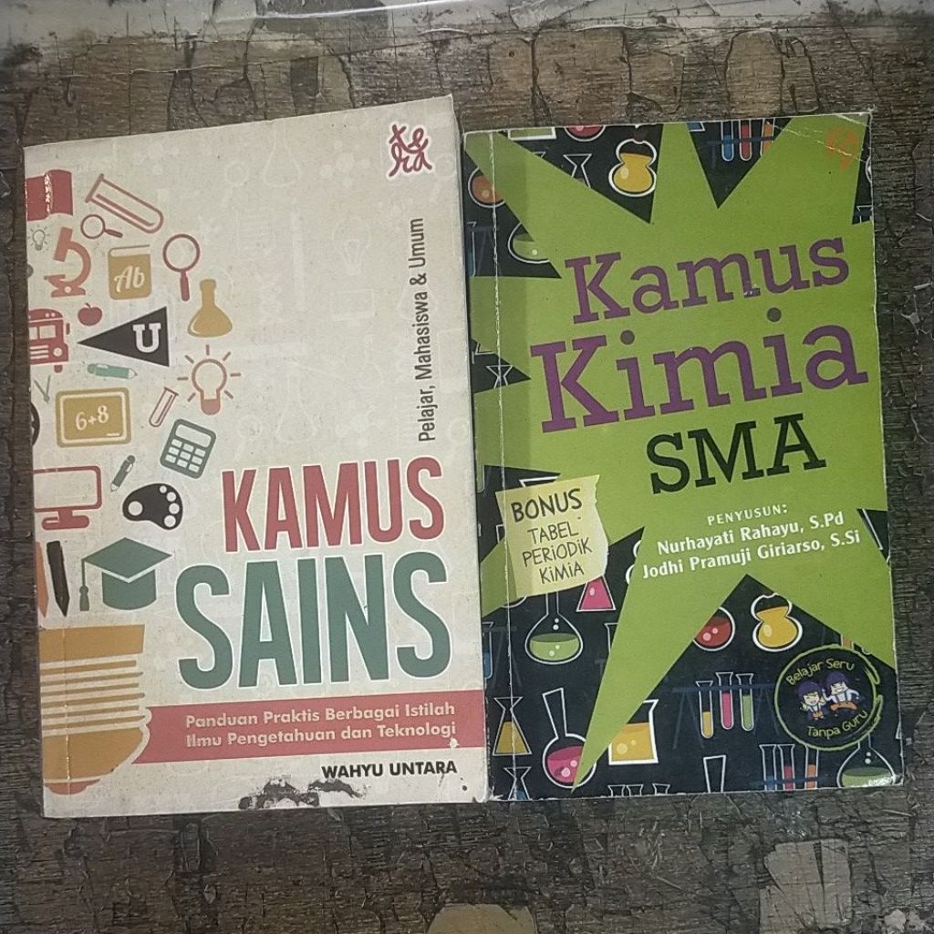 Buku Bekas Kamus sains