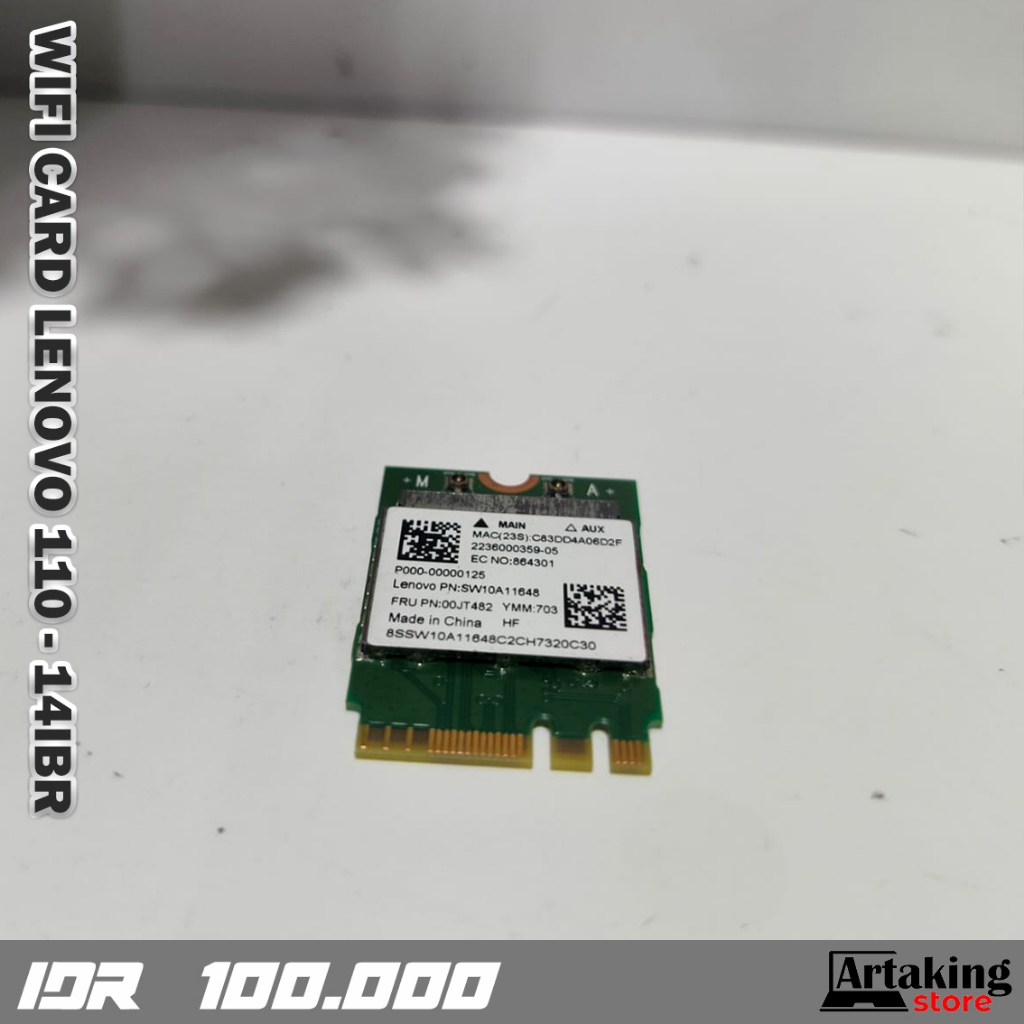 Wifi Card Lenovo Ideapad 110 - 14IBR Bekas