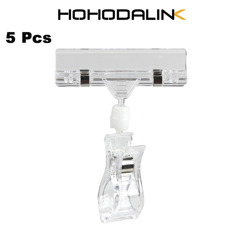 

HOHODALINK 5pcs Jepitan Harga Obral Penjepit Harga Price Tag Holder Penjepit Label