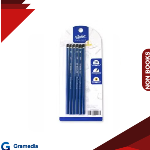 

Gramedia Medan - Estudee Graphite Pencil Esp-6002 2B/6Pcs