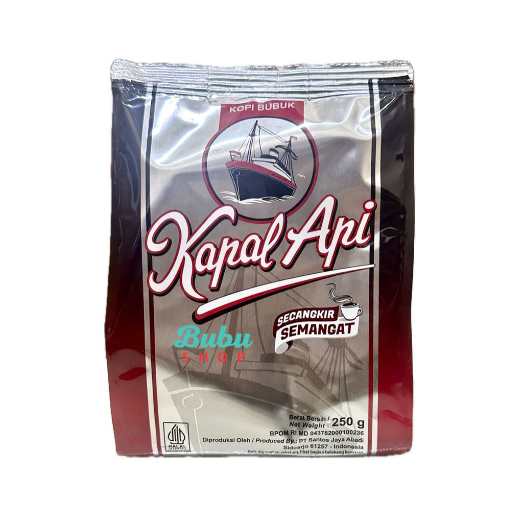 kopi BUBUK Kapal Api silver 250 gr