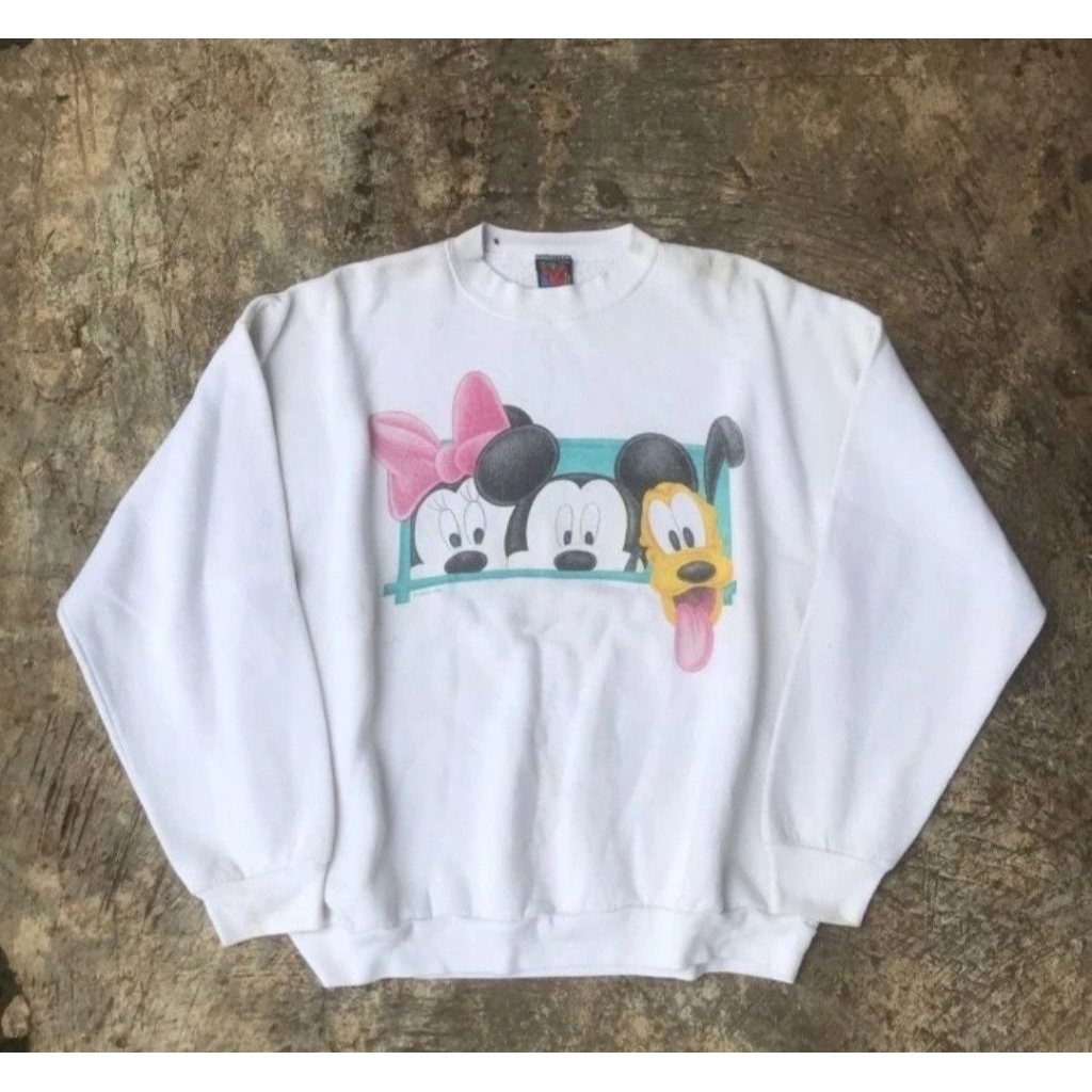 Crewneck Mickey Disney Vintage 90s
