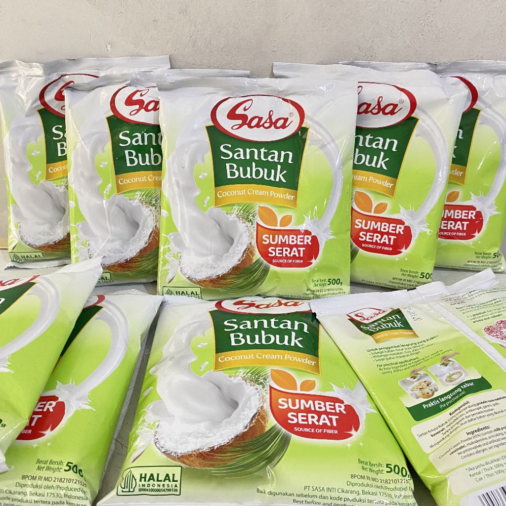 Sasa santan bubuk 500 gram | santan kelapa bubuk | santan sasa