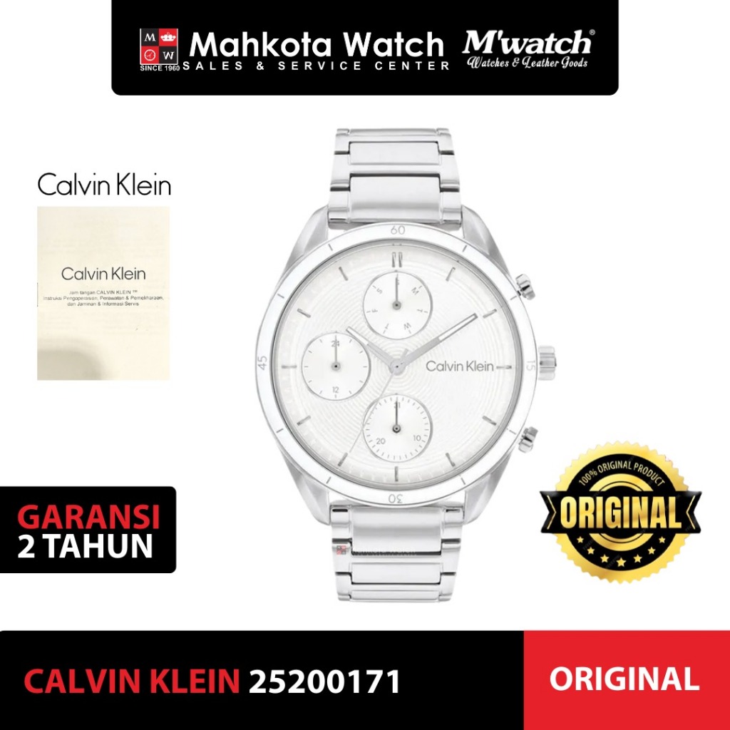 CALVIN KLEIN 25200171 JAM TANGAN WANITA ORIGINAL