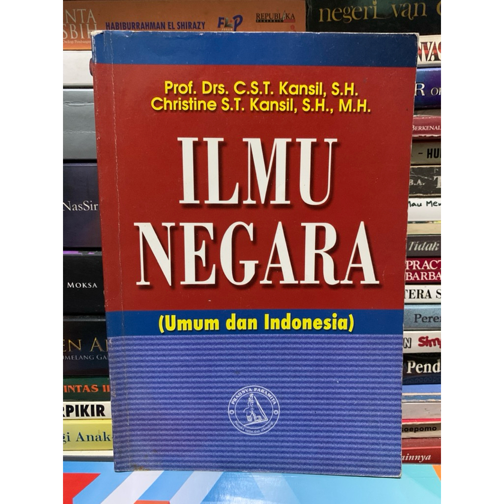 Ilmu negara umum dan indonesia by Prof drs kansil ORIGINAL