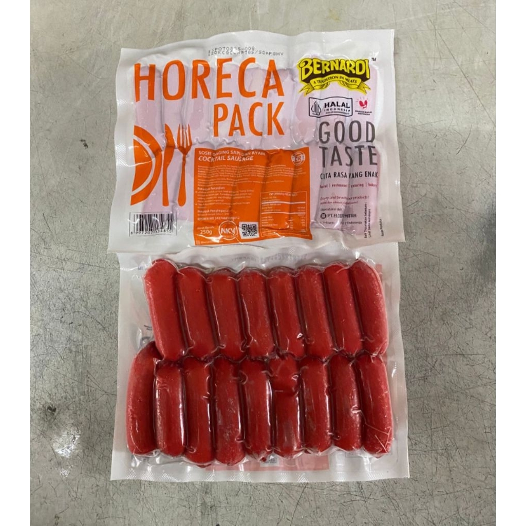 Bernardi Sosis merah coctail 250gr