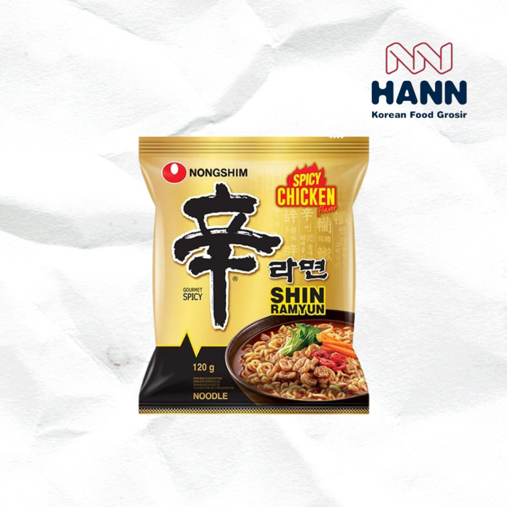 

Nongshim Spicy Chicken 120gr / Mie Nongshim / Mie Korea / Halal
