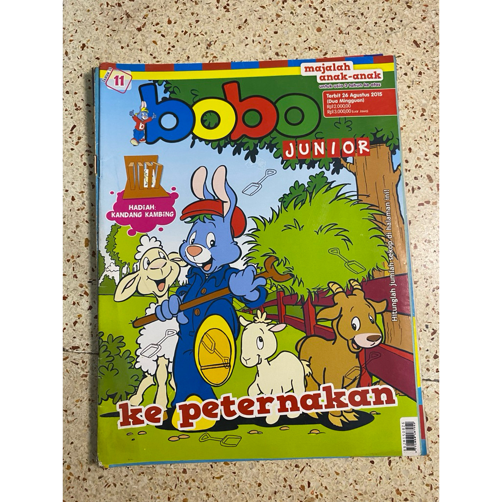 MAJALAH ANAK-ANAK BOBO JUNIOR
