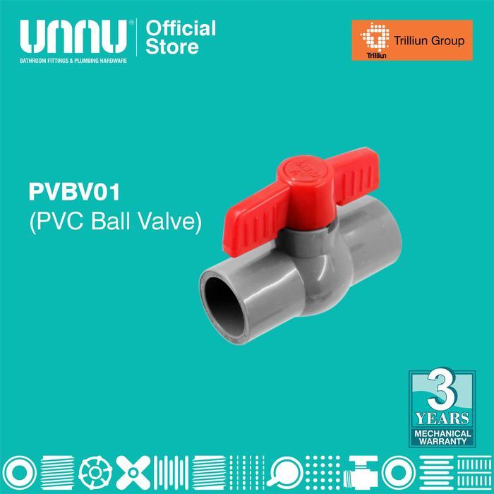 Ball Valve PVC 11/2" PVBV01 UNNU