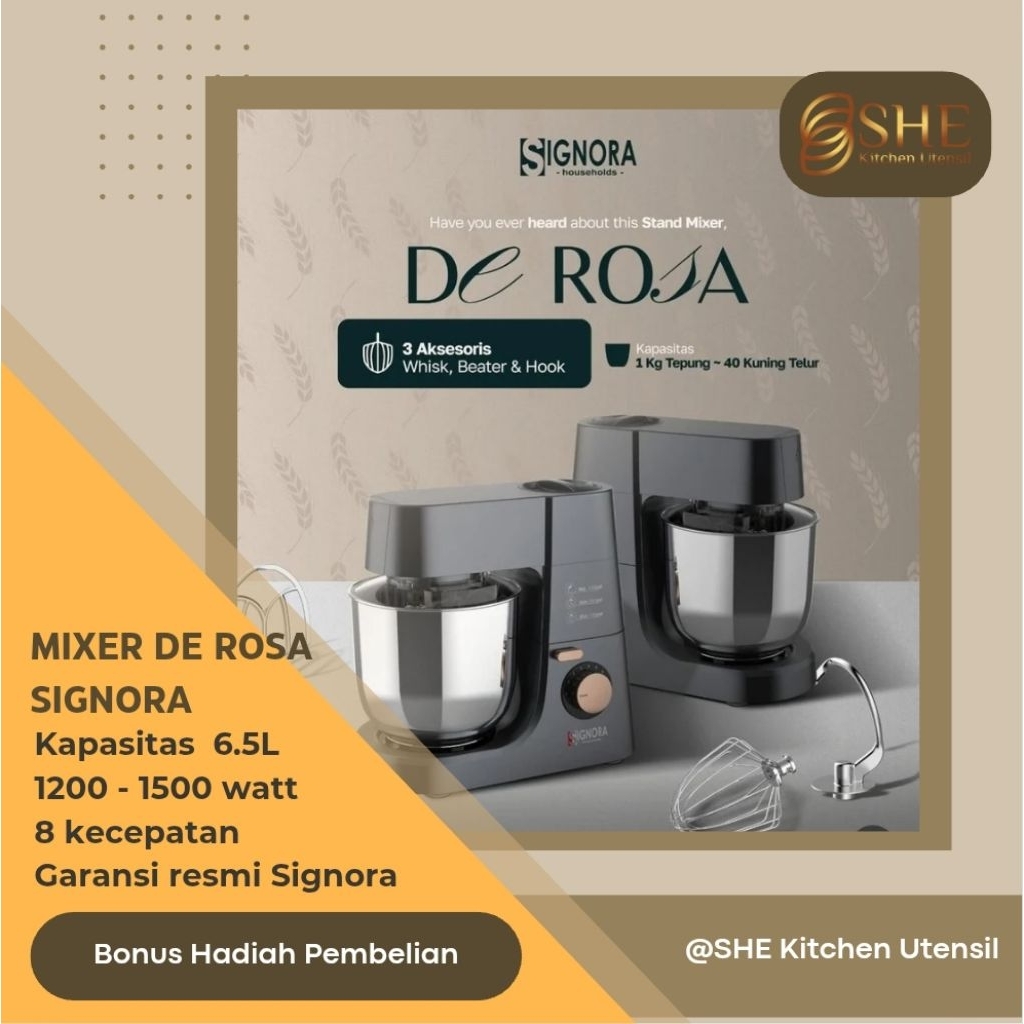 Mixer Signora de Rosa standing mixer Signora