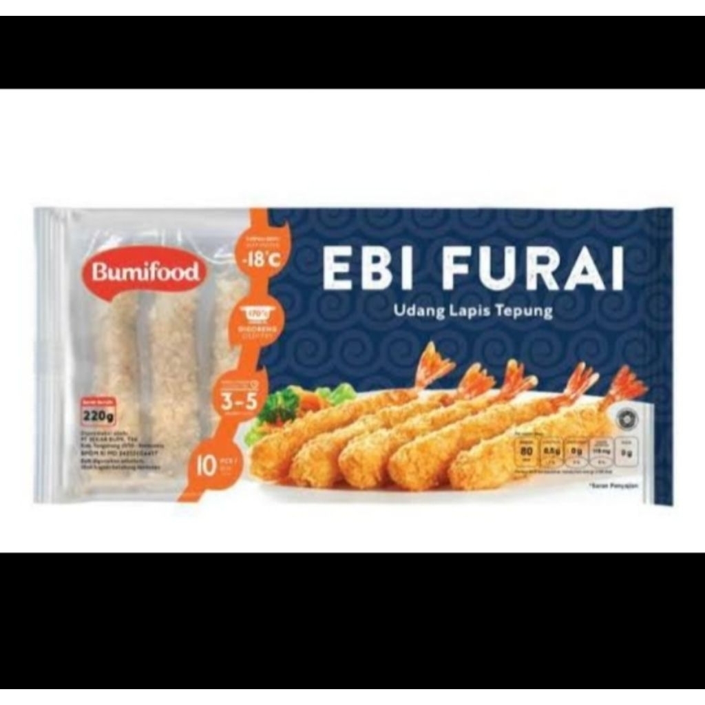 

BUMI FOOD EBI FURAI 220gr