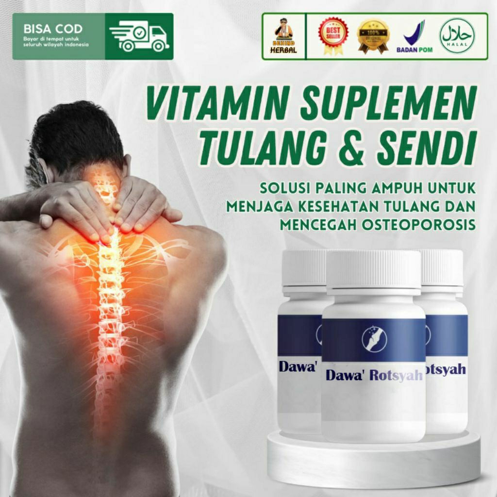 { HARGA PER KAPSUL }  HERBAL MENGHILANGKAN SAKIT TULANG SAKIT PUNGGUNG TULANG BELAKANG KESEMUTAN