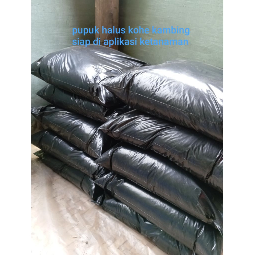 pupuk organik kohe kambing