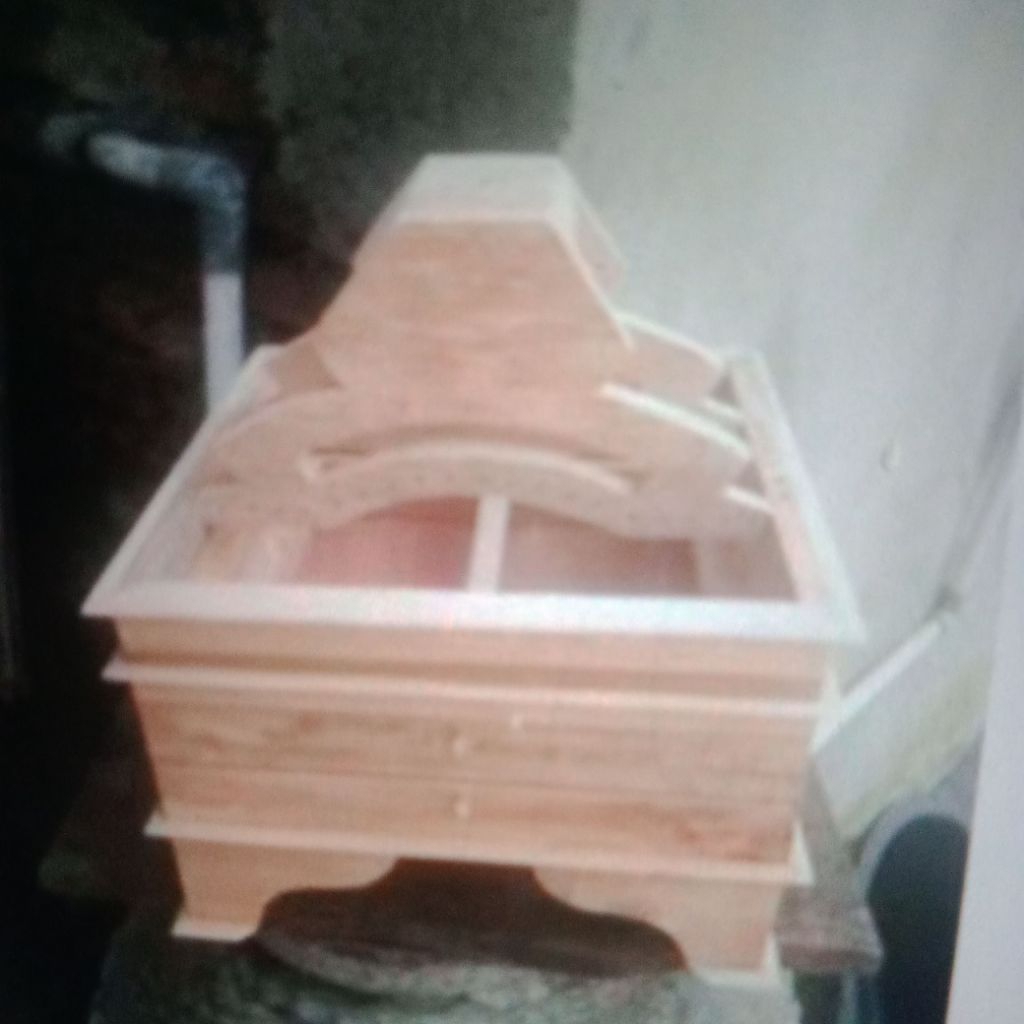 sangkar pleci replika pcmi kayu jati