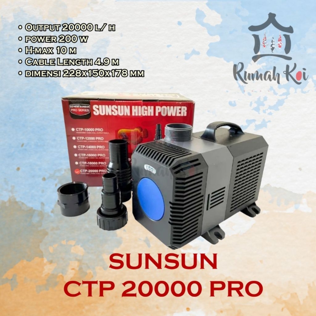 Sunsun CTP 20000 Pro