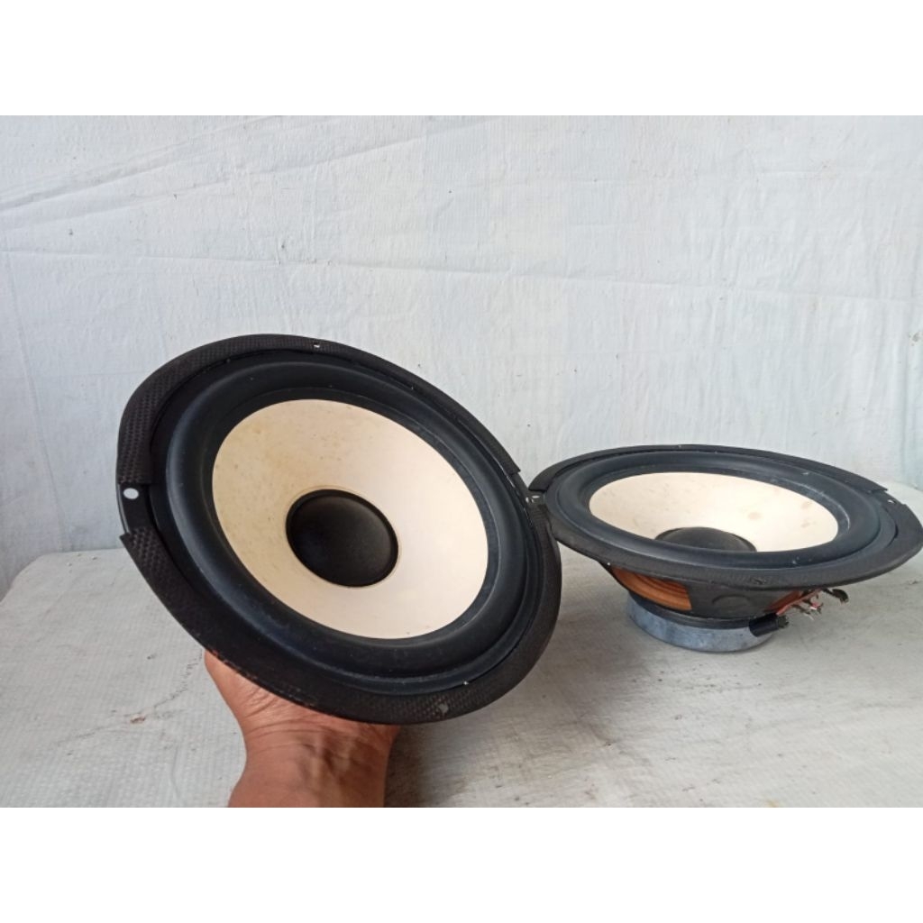speaker polytron 8 inch sepasang copotan speaker aktif polytron speaker woofer