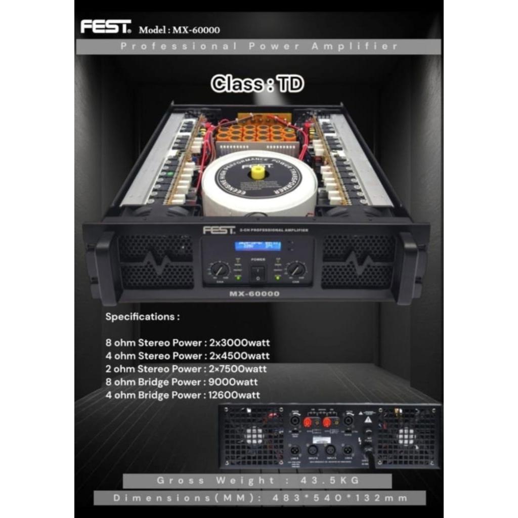 power Fest clas TD tenaga badak