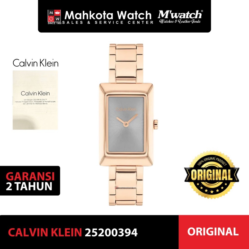 CALVIN KLEIN 25200394 JAM TANGAN WANITA ORIGINAL