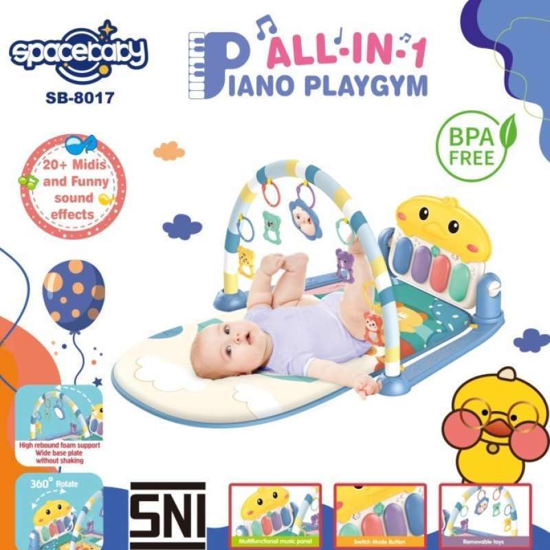 SPACE BABY PIANO PLAYGYM SB-8017