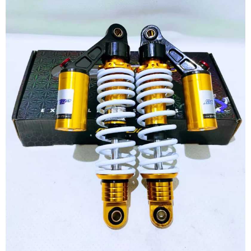SHOCKBREAKER / SHOCK BELAKANG TABUNG YSS 280MM MOTOR JUPITER Z VEGA FORCE FIZR - PUTIH