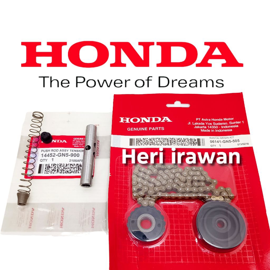 Suling keteng+Rantai keteng GN5 Honda Grand astrea star prima win.ORi