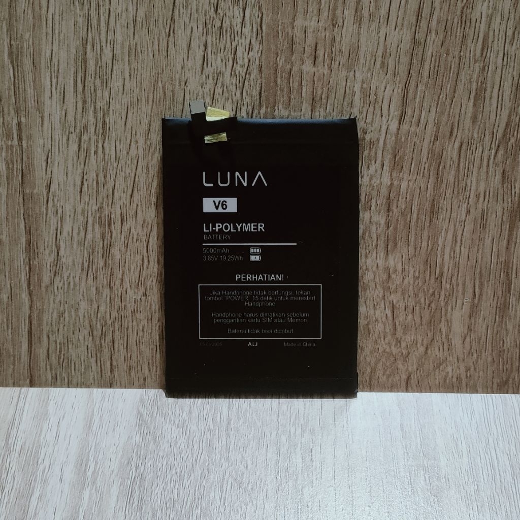 Baterai Batre Luna V6 V 6 LUNA Battery Batrai Batere Hp