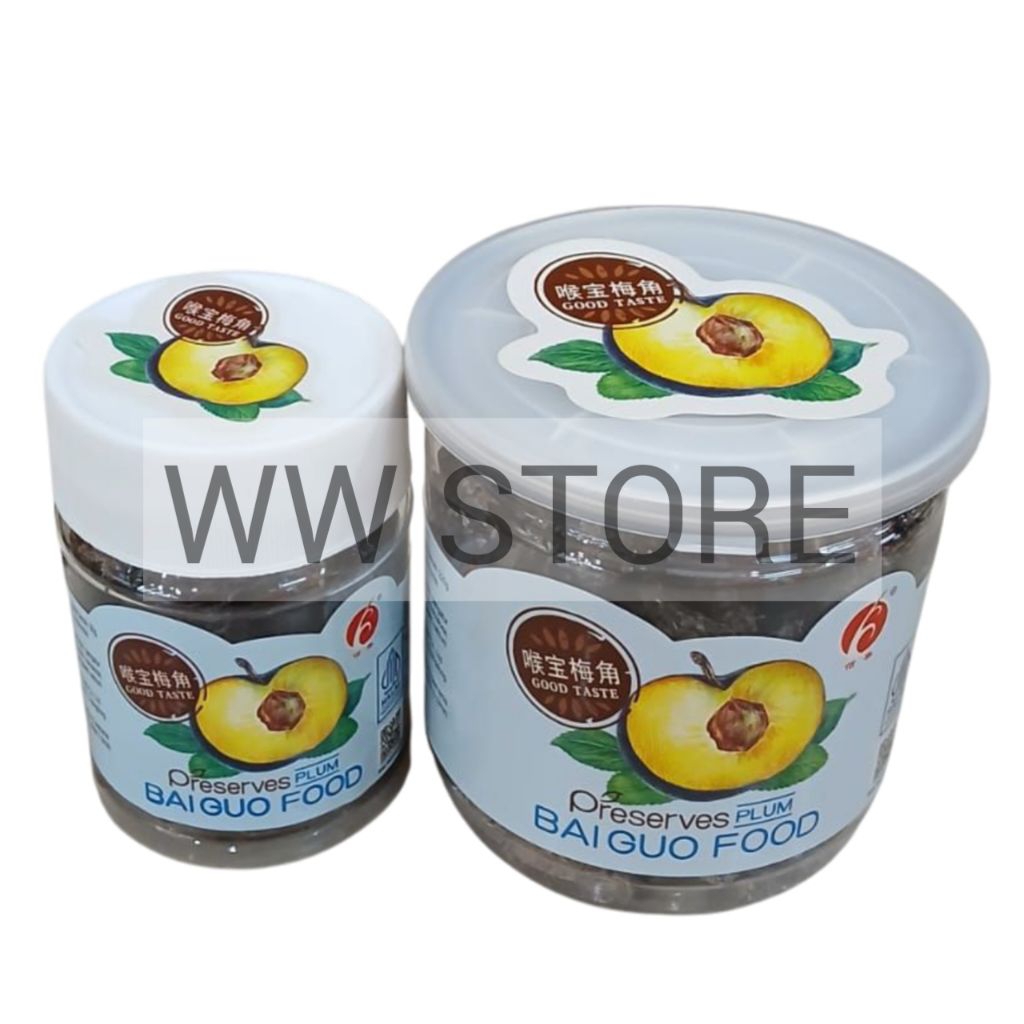 

Manisan buah semboi kiamboi kering rasa madu halal MUI BAIGUO BAI GUO Preserves HONEY PLUM 90g 220g