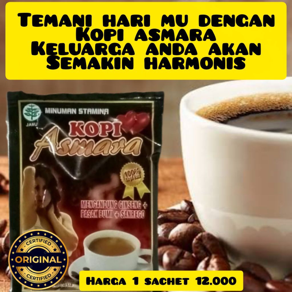 kopi murni asmara sachet original